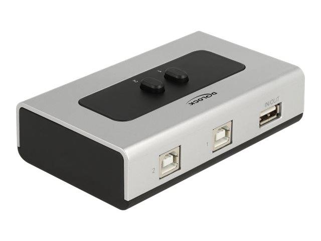 Delock - USB-Umschalter für die gemeinsame Nutzung von Peripheriegeräten