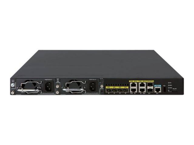 HPE FlexNetwork MSR3620-DP - Router - 4-Port-Switch