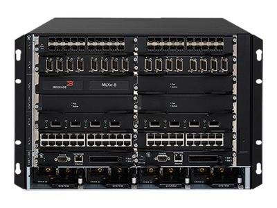 Brocade MLX Series MLXe-8 - Router - an Rack