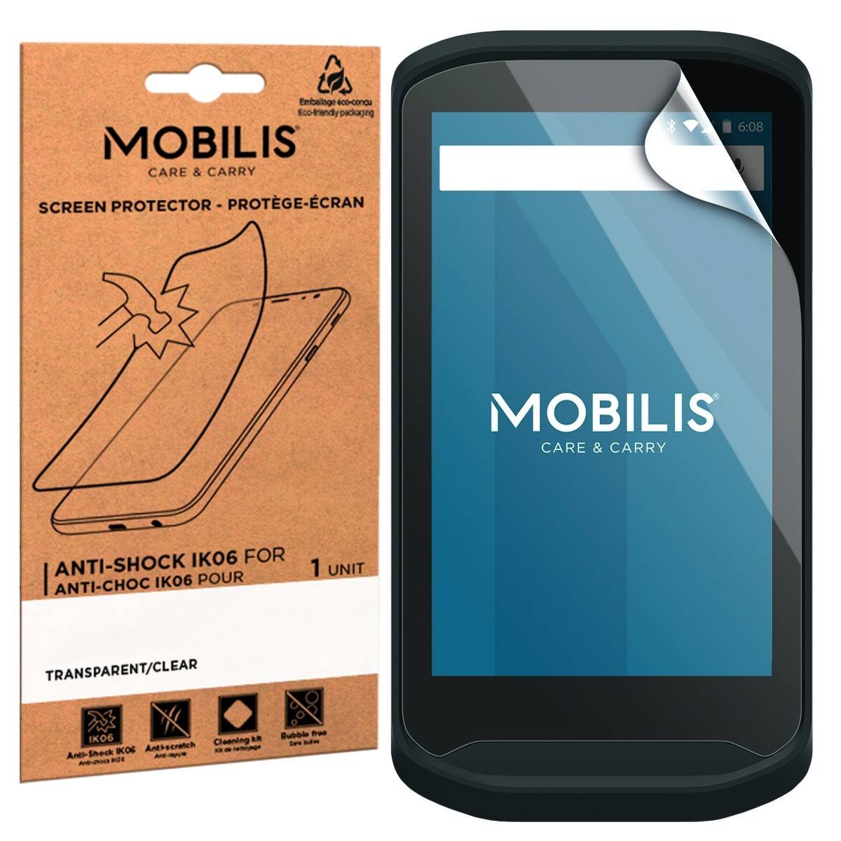 Mobilis - Schutzfolie - bruchsicher, stoßfest IK06