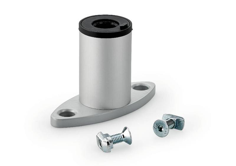 Novus 798+0006+000, Montageset, Tisch/Bank, Silber, Aluminium, Stahl, 1 Stück(e)