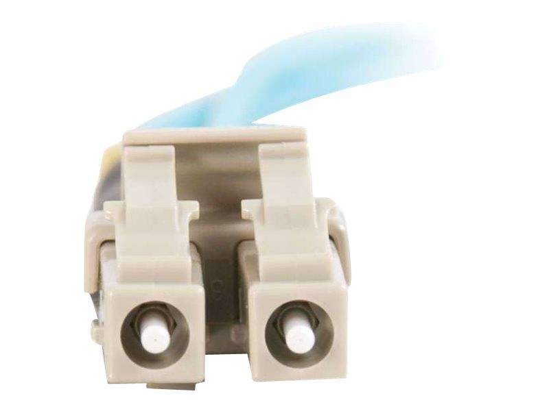 C2G LC-LC 10Gb 50/125 OM3 Duplex Multimode PVC Fiber Optic Cable (LSZH)