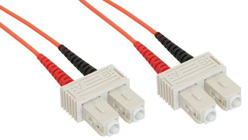 INLINE - LWL Duplex Kabel - SC/SC - 50/125µm - OM2 - 15m