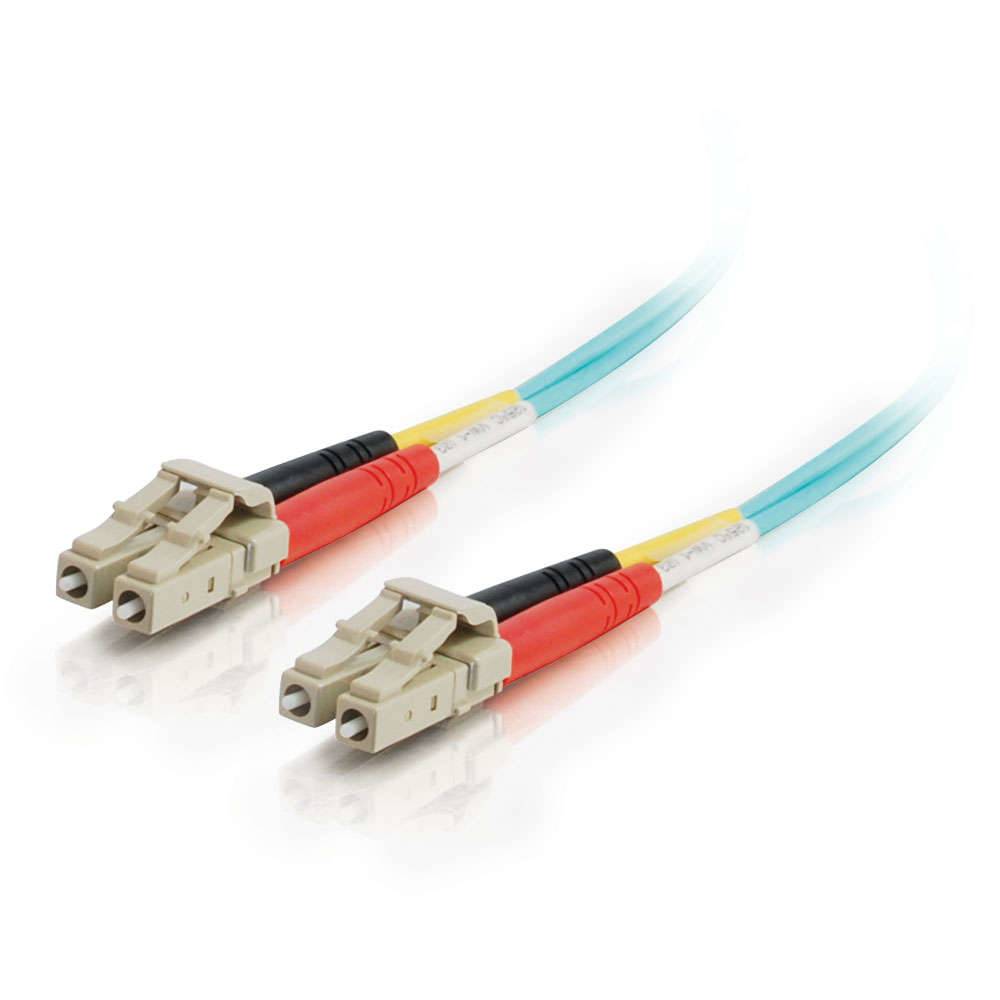 C2G LC-LC 10Gb 50/125 OM3 Duplex Multimode PVC Fiber Optic Cable (LSZH)