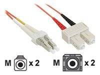 InLine - Patch-Kabel - LC Multi-Mode (M) bis SC multi-mode (M)