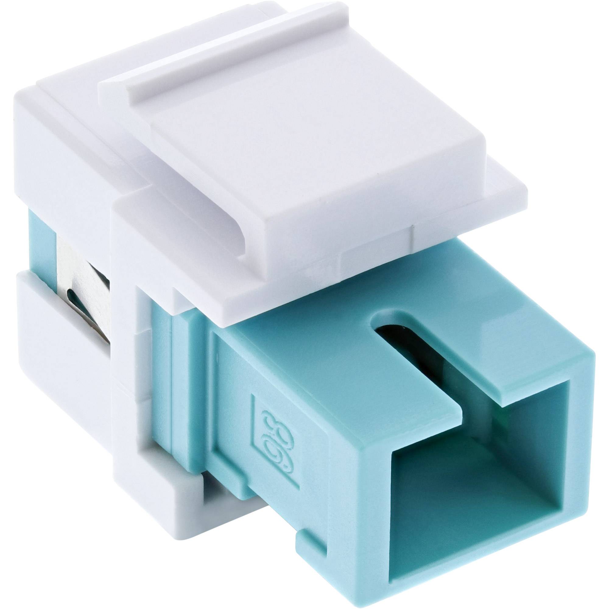 INLINE - LWL Keystone Snap-in Kupplung - Simplex SC/SC - multimode - Keramik-Hülse