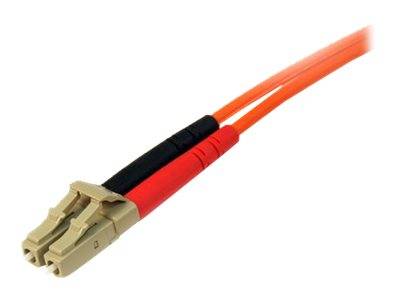 StarTech.com 15m Fiber Optic Cable - Multimode Duplex 50/125 - LSZH - LC/LC - OM2 - LC to LC Fiber Patch Cable - Netzwer