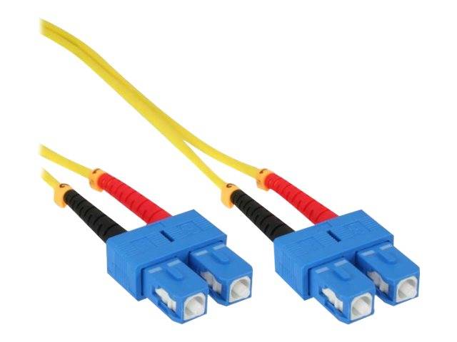 InLine - Patch-Kabel - SC Single-Modus (M) bis SC Single-Modus (M)