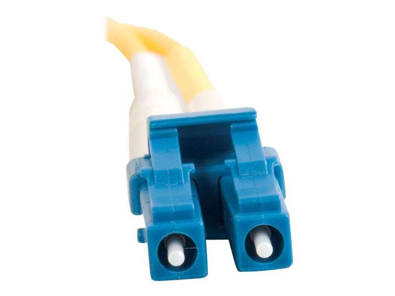 C2G LC-LC 9/125 OS1 Duplex Singlemode PVC Fiber Optic Cable (LSZH)