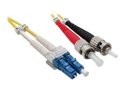 INLINE - LWL Duplex Kabel - LC/ST - 9/125µm - OS2 - 2m