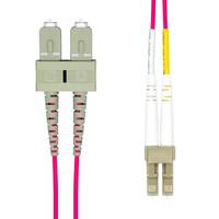 ProXtend FO-LCSCOM4D-005, 5 m, OM4, LC/UPC, SC/UPC, Männlich