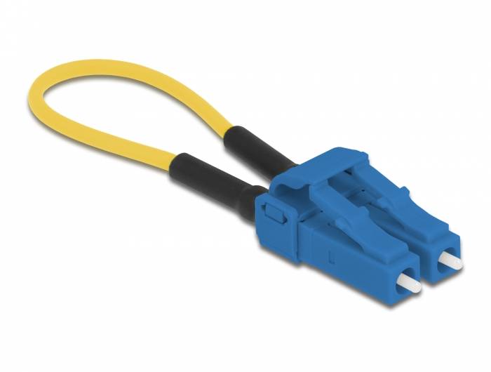 Delock - Loopback-Adapter - LC/UPC Einzelmodus (M)