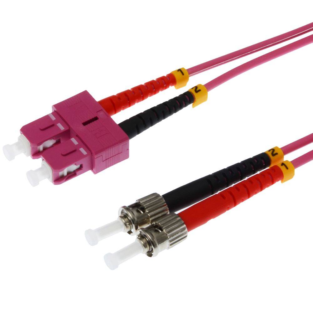 Helos - Patch-Kabel - ST multi-mode (M) bis SC multi-mode (M)