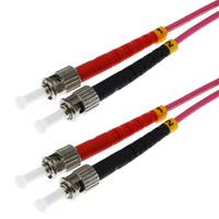 Helos - Patch-Kabel - ST multi-mode (M) zu ST multi-mode (M)