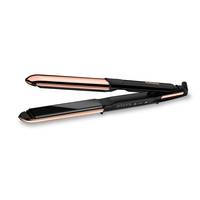 BaByliss Straight & Curl Brilliance, Lockenstab, Warm, 150 °C, 235 °C, Schwarz, Rose, Edelstahl