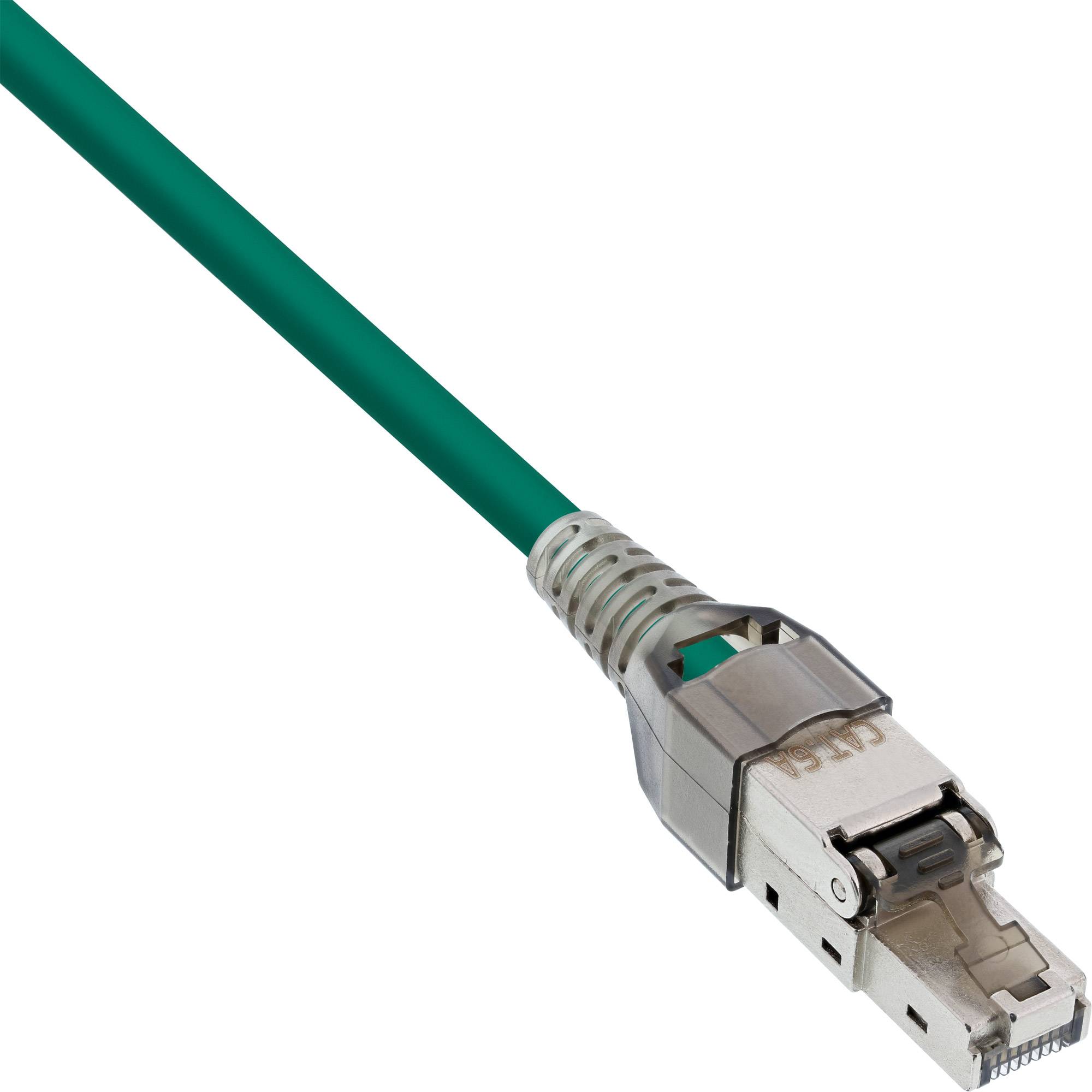 INLINE - RJ45 Stecker Cat.6A 500MHz - feldkonfektionierbar - geschirmt