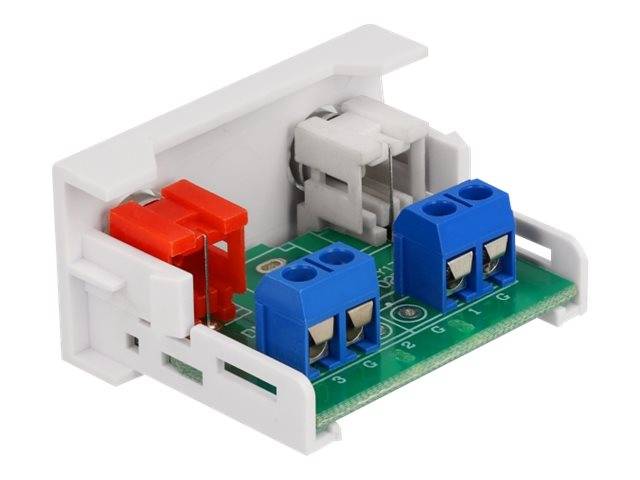 Delock - Easy 45 - Einrastmodul - RCA, RCA - 1 Modul