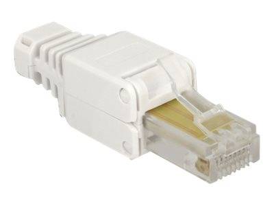 DeLOCK - Netzwerkanschluss - RJ-45 (M) - UTP - CAT 5e - (Anzahl pro Packung: 2)