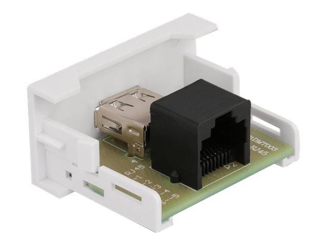 Delock - Easy 45 - Einrastmodul - USB - 1 Modul