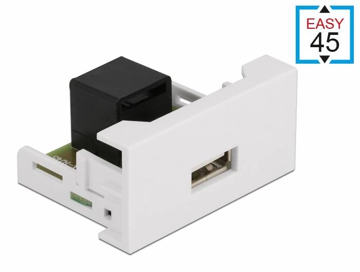 Delock - Easy 45 - Einrastmodul - USB - 1 Modul