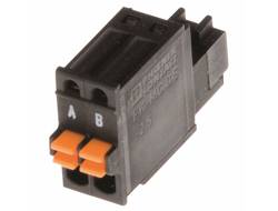 AXIS Connector A 2-pin 2.5 Straight - Kamerastecker (Packung mit 10)