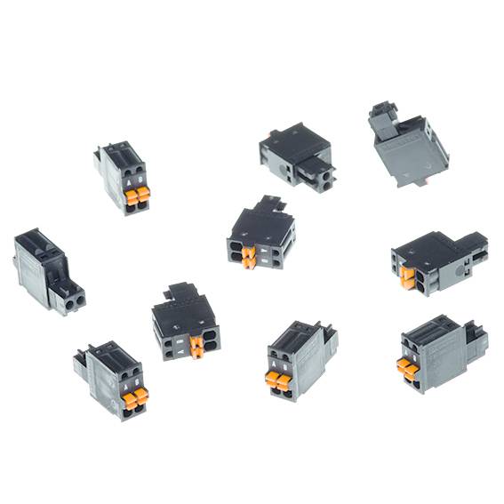 AXIS Connector A 2-pin 2.5 Straight - Kamerastecker (Packung mit 10)