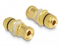 Delock - Audio-Adapter - Binding Post bis Binding Post