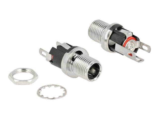 Delock - Netzanschluss - Gleichstromstecker 5,5 x 2,1 mm (W)