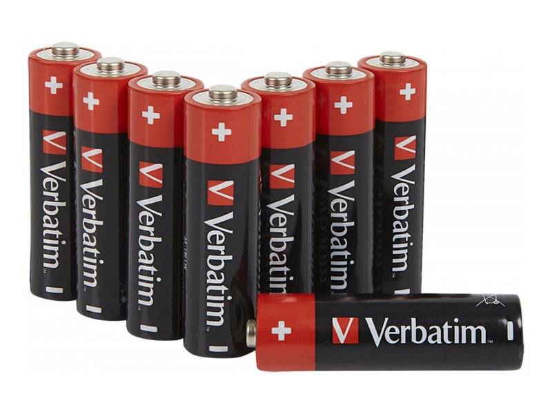 Verbatim - Batterie 8 x AA / LR06 - Alkalisch