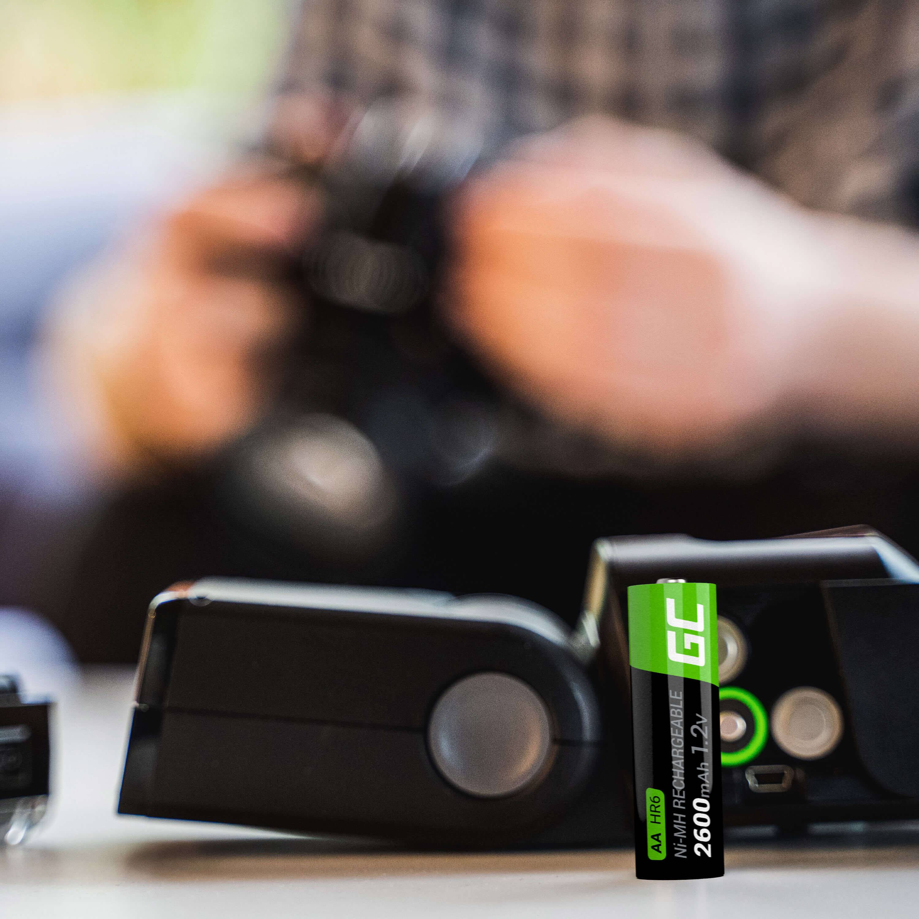 4x AA-Batterien - Wiederaufladbar - HR6 - 2600mAh