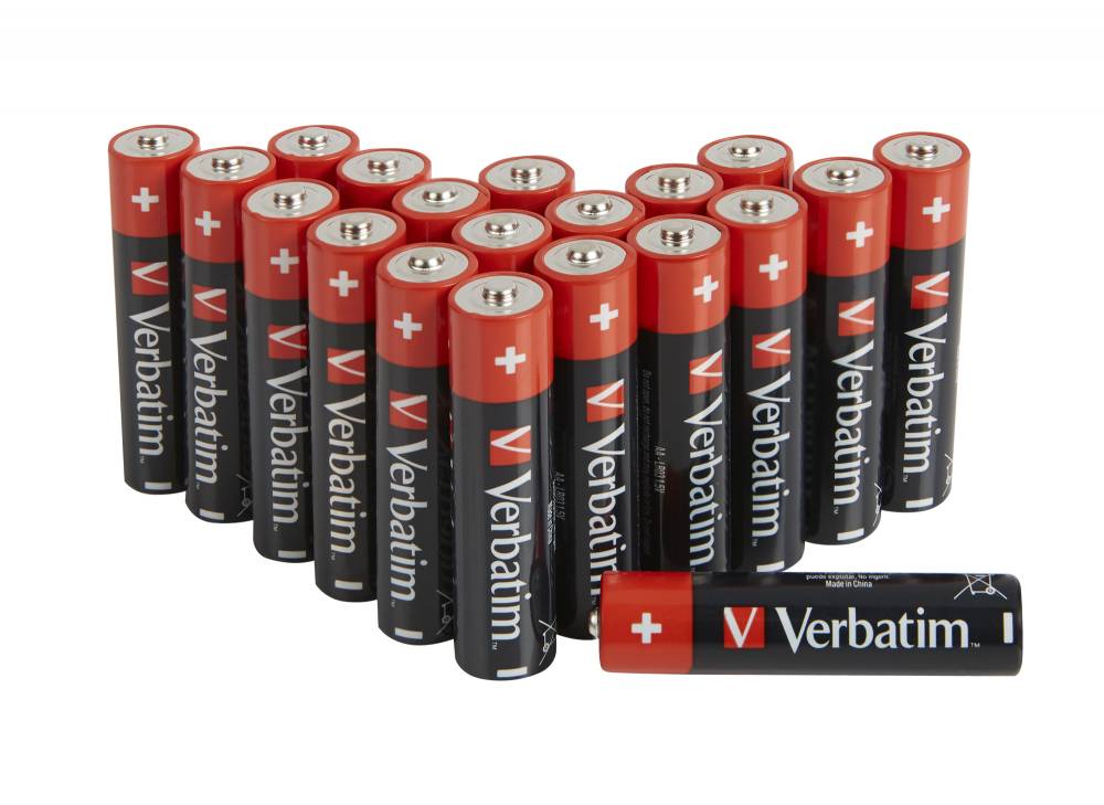Verbatim - Batterie 20 x AA / LR06 - Alkalisch