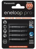 Panasonic eneloop pro BK-4HCDE/4BE - Batterie 4 x AAA - (wiederaufladbar)
