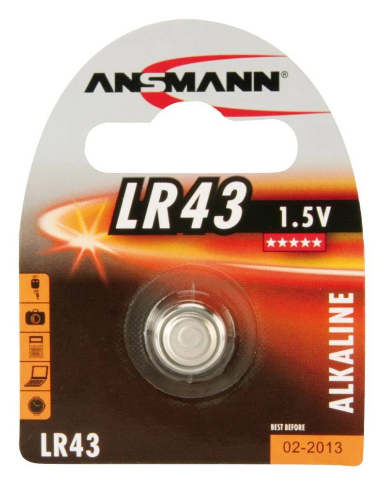 Hückmann Knopfzelle 1,5V LR 43