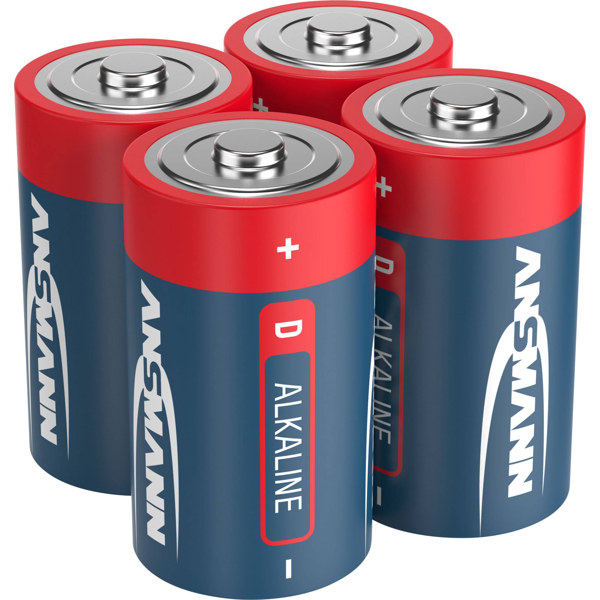 Ansmann Mono D - Batterie 4 x LR20 - Alkalisch
