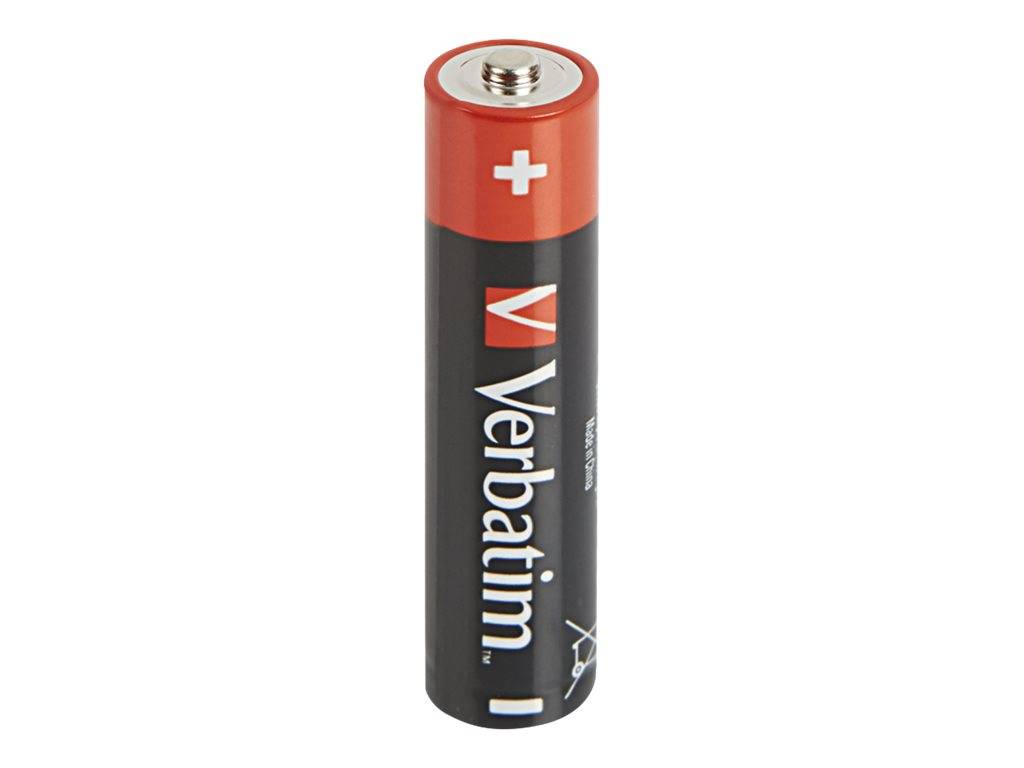 Verbatim - Batterie 4 x AAA / LR03 - Alkalisch