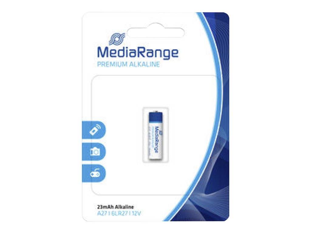 MediaRange Premium - Batterie A27 - Alkalisch
