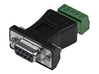 StarTech.com RS422 RS485 Seriell DB9 auf Klemmleiste - Serieller Adapter - 5-poliger Anschlussblock bis DB-9 (M)