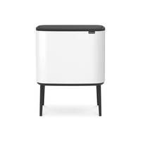 Brabantia 313509, 36 l, Rechteckig, Kunststoff, Weiß, Kunststoff, 540 mm