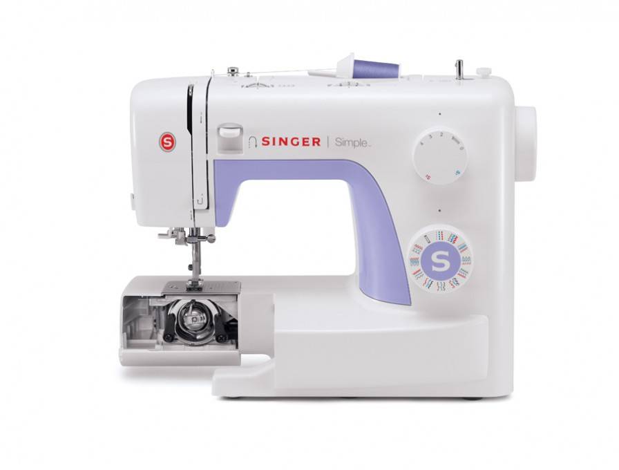 SINGER Simple, Violett, Weiß, Automatische Nähmaschine, Sägen, 1 Schritt, Variabel, Variabel