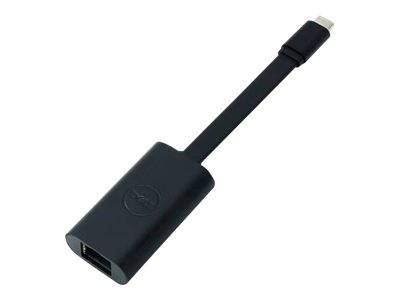 Schwarzer USB-C-zu-HDMI-Adapter-Dongle mit kurzem Kabel und HDMI-Anschluss, gezeigt auf weißem Hintergrund