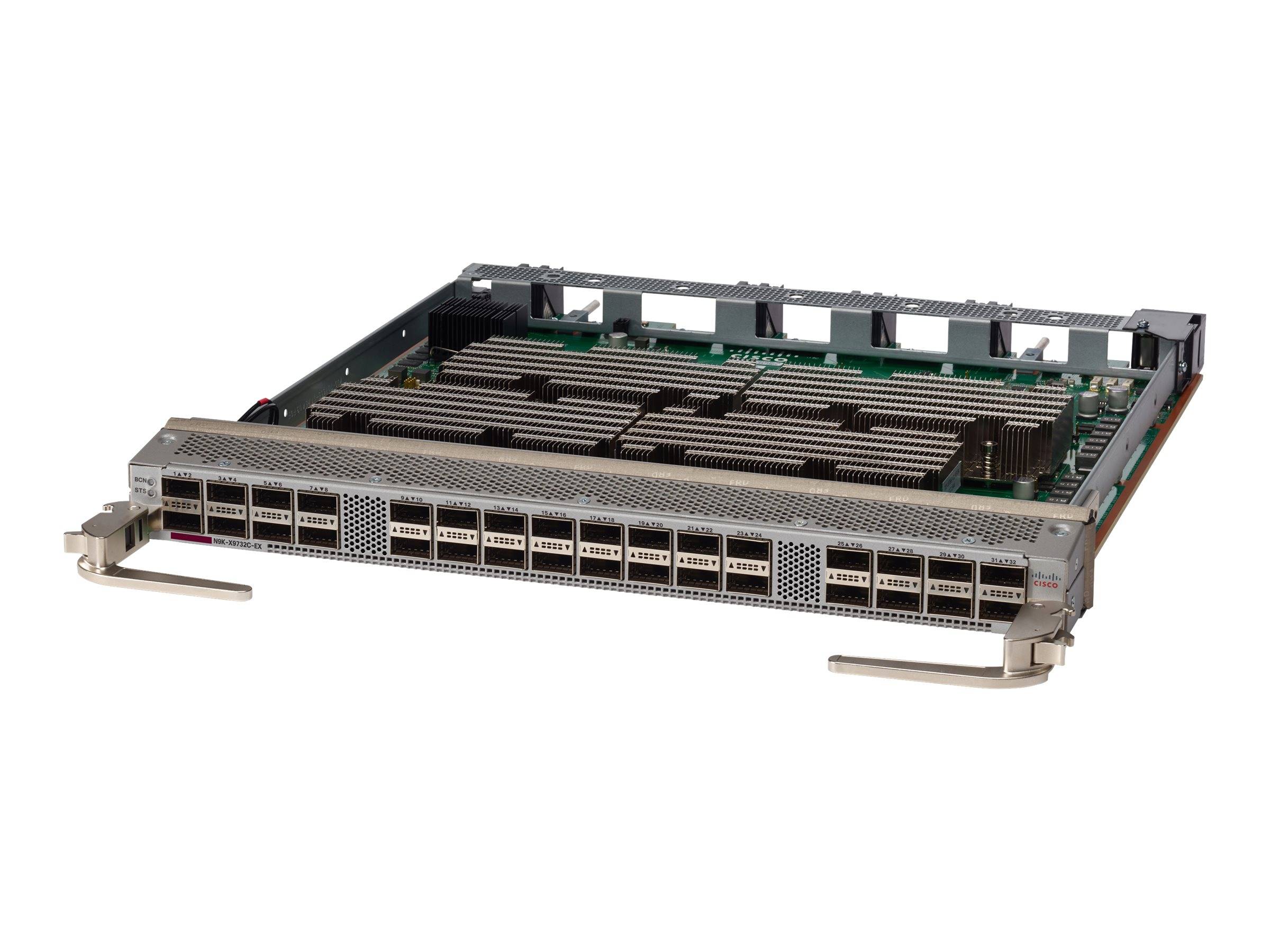 Cisco Nexus X9732C-EX - Erweiterungsmodul - 100 Gigabit QSFP28 x 32