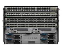 Cisco Nexus 9504 Chassis Bundle - Switch - L3 - managed - an Rack montierbar - mit Cisco Nexus 9500 Supervisor (N9K-SUP-A)