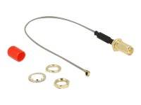 Delock - Antennenkabel - RP-SMA Gefäß bis MHF/U.FL Stecker
