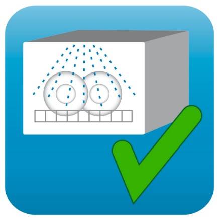 Xavax 00111545, Rund, Schwarz, Transparent, Glas, Silikon, Schwarz, 28 cm, 65 mm