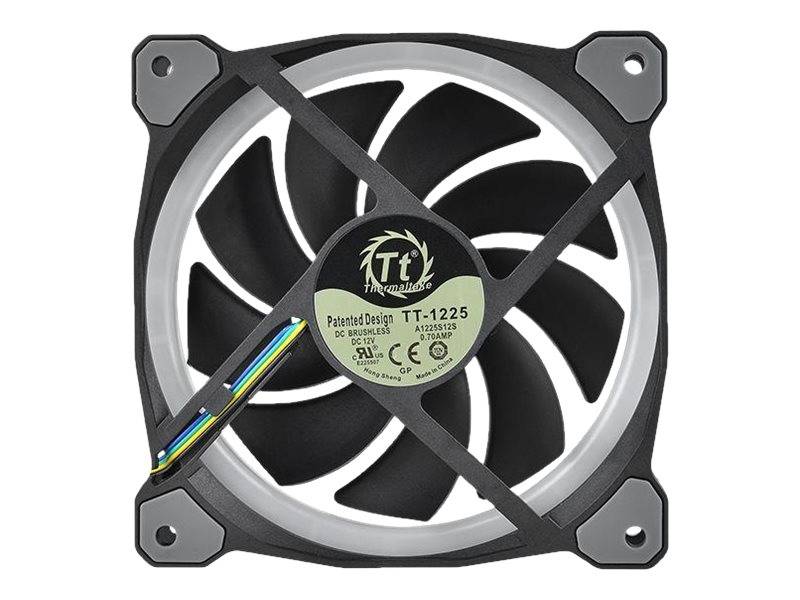 Thermaltake Riing PLUS 12 LED RGB Radiator Fan TT - Premium Edition - Gehäuselüfter - 120 mm (Packung mit 5)