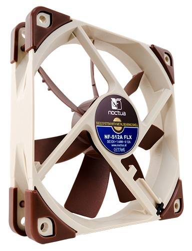 Noctua NF-S12A FLX - Gehäuselüfter - 120 mm