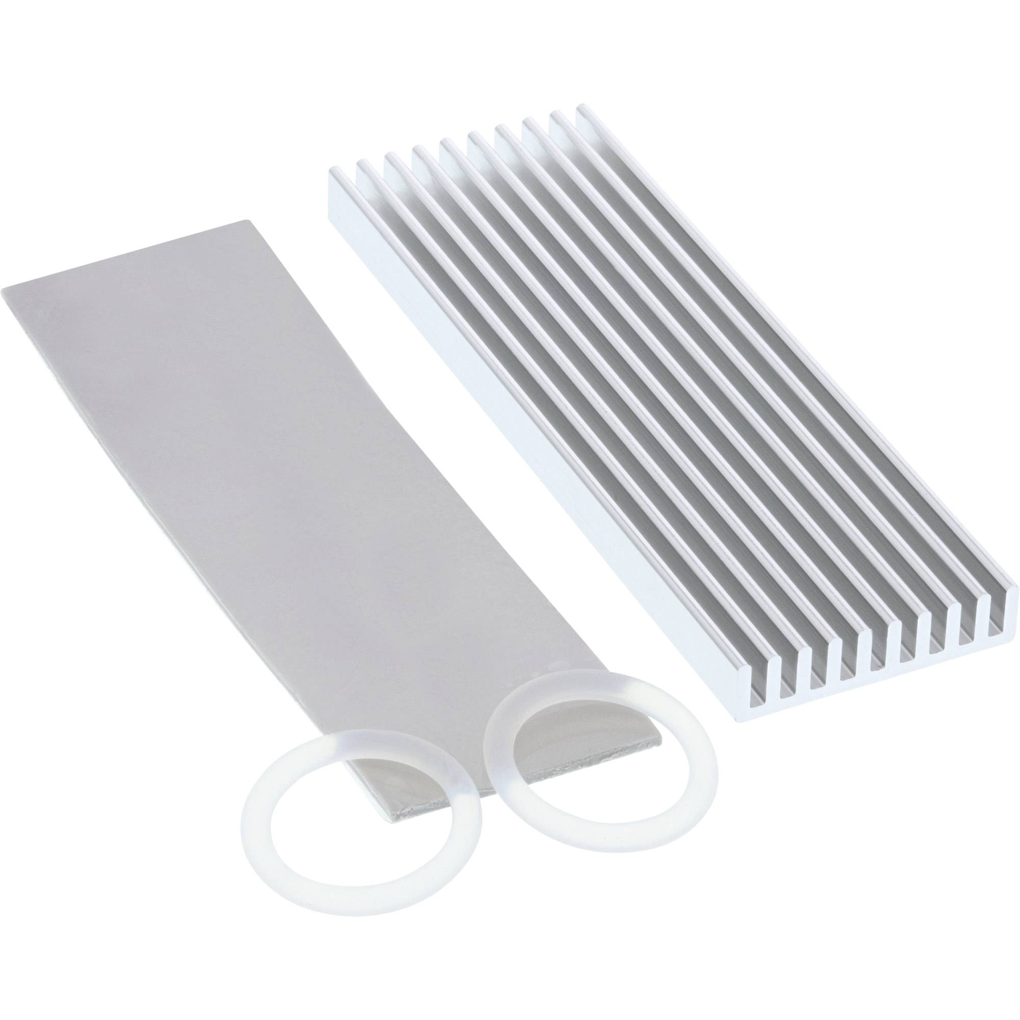 INLINE - SSD-Kühler - Kühlrippen / Kühlkörper für M.2 SSD passend