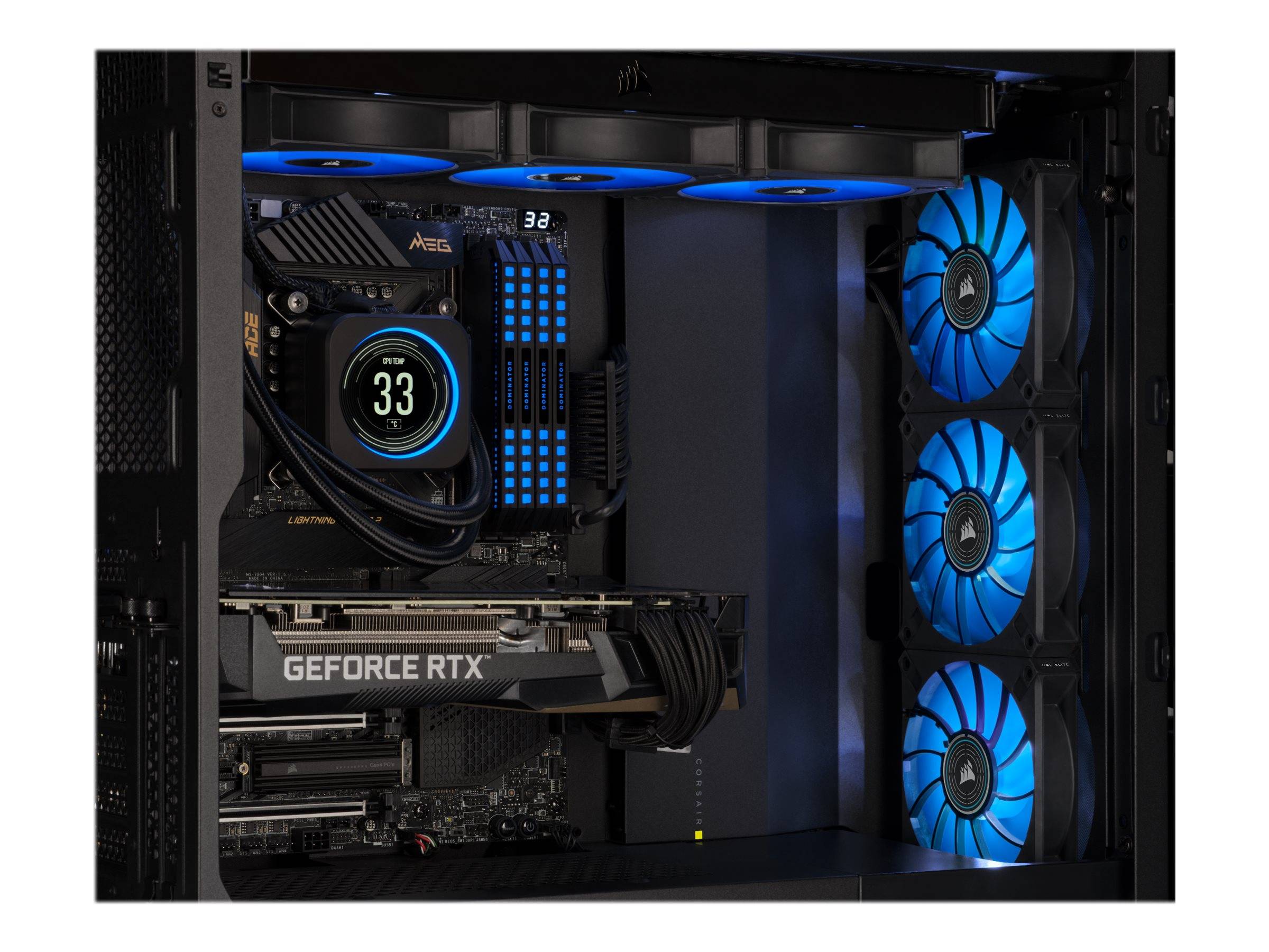 CORSAIR ML140 LED ELITE - Gehäuselüfter - 140