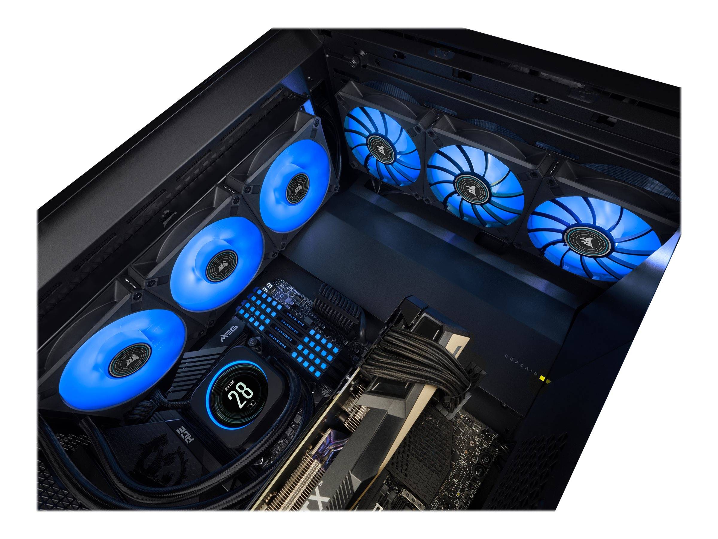 CORSAIR ML140 LED ELITE - Gehäuselüfter - 140