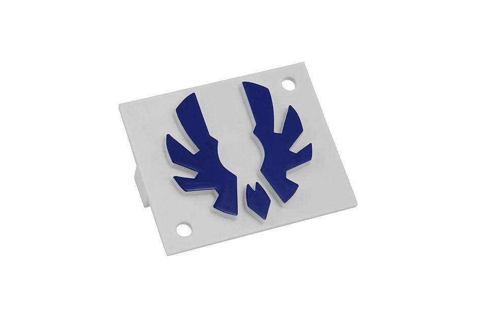 BitFenix BFC-SNB-150-DBLOG-SP, Midi Tower, Markenlogo, Blau, Shinobi